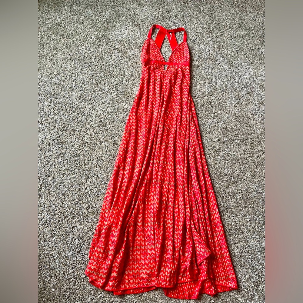 Free people dramatic meadow maxi dress